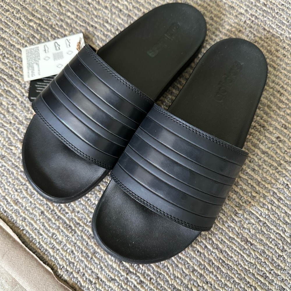 Adidas Black Minimalist Sandals